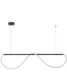 Pendant lamps over the island - Light Prestige Meleca M 1xLED LP-2345/1P M BK CCT pendant lamp - product 1