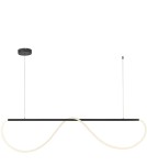 Pendant lamps over the island - Light Prestige Meleca M 1xLED LP-2345/1P M BK CCT pendant lamp - product 4