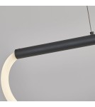 Pendant lamps over the island - Light Prestige Meleca M 1xLED LP-2345/1P M BK CCT pendant lamp - product 5