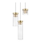 Triple pendant lamps - Zuma Line GEM 3xG9 Antique Bronze P0389-03D-0FD2 Pendant. - product 2