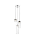 Triple pendant lamps - Zuma Line GEM 3xG9 Chrome P0389-03D-F4AC Pendant. - product 1
