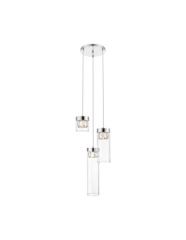 Zuma Line GEM 3xG9 Chrome P0389-03D-F4AC Pendant.