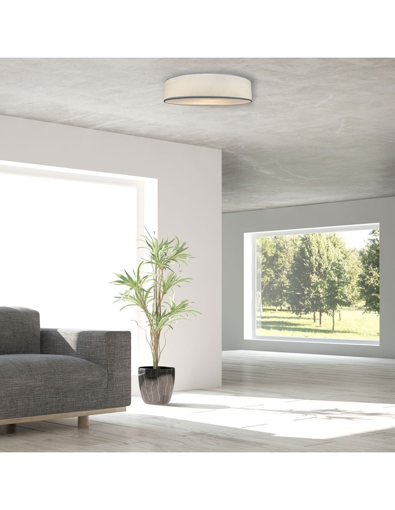 Ceiling lamps with lampshade - Light Prestige Alto plafond white E14 white LP-81008/3C WH - product kolory-swiatla.pl 4