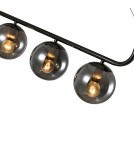 Pendant lamps spheres - Light Prestige Alisa pendant lamp graphite 3xE14 LP-005/3L graphite - product 8