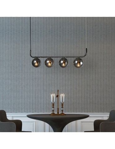 Light Prestige Lampa wisząca Alisa grafitowa 4xE14 LP-005/4L grafit - produkt 2