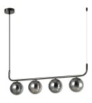 Pendant lamps spheres - Light Prestige Alisa Graphite 4xE14 LP-005/4L Graphite Pendant Lamp - product 5