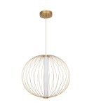 LED pendant lamps - Light Prestige Treviso pendant large gold LED gold LP-798/1P L GD - product 1