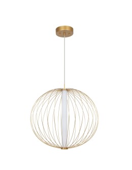 Light Prestige Treviso wisząca duża złota LED złoty LP-798/1P L GD