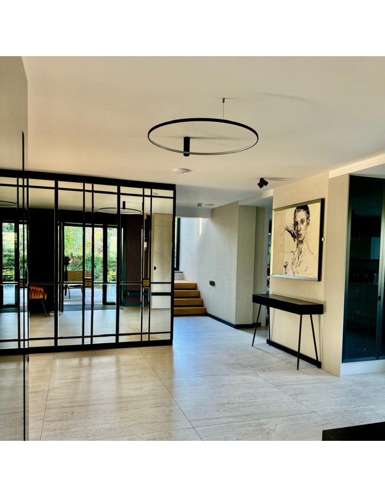 Ring ceiling lamps - Light Prestige Plafond Ring S CCT 1xLED black LP-909/1C S BK CCT - product kolory-swiatla.pl 4