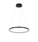 Pendant lamps circles - Light Prestige Ring small CCT pendant lamp 1xLED black LP-909/1P S BK CCT - product 1