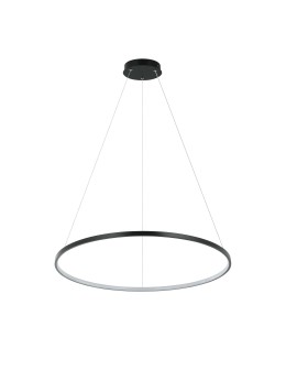 Light Prestige Lampa wisząca Ring średni CCT 1xLED czarny LP-909/1P M BK CCT