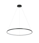 Pendant lamps circles - Light Prestige Ring large CCT pendant lamp 1xLED black LP-909/1P L BK CCT. - product 1