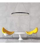 Pendant lamps circles - Light Prestige Ring large CCT pendant lamp 1xLED black LP-909/1P L BK CCT. - product 2
