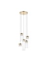 Zobacz Zuma Line GEM 5xG9 Złoty 0389-05D-F7AC Wisząca