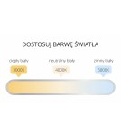 Modern ceiling lamps - Light Prestige Georgia plafond black LED black LP-049/1C BK - product 4