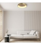 LED ceiling lamps - Light Prestige Plafond Georgia 1xLED gold LP-049/1C GD CCT - product 2