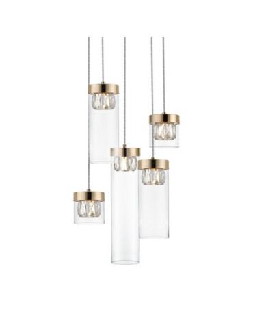Zuma Line GEM 5xG9 Gold 0389-05D-F7AC Pendant. - product 2