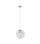 Pendant lamps - Zuma Line ROCK 1xE27 Chrome P0488-01A-F4AC Pendant. - product 1