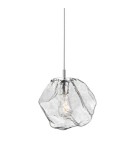 Pendant lamps - Zuma Line ROCK 1xE27 Chrome P0488-01A-F4AC Pendant. - product 2