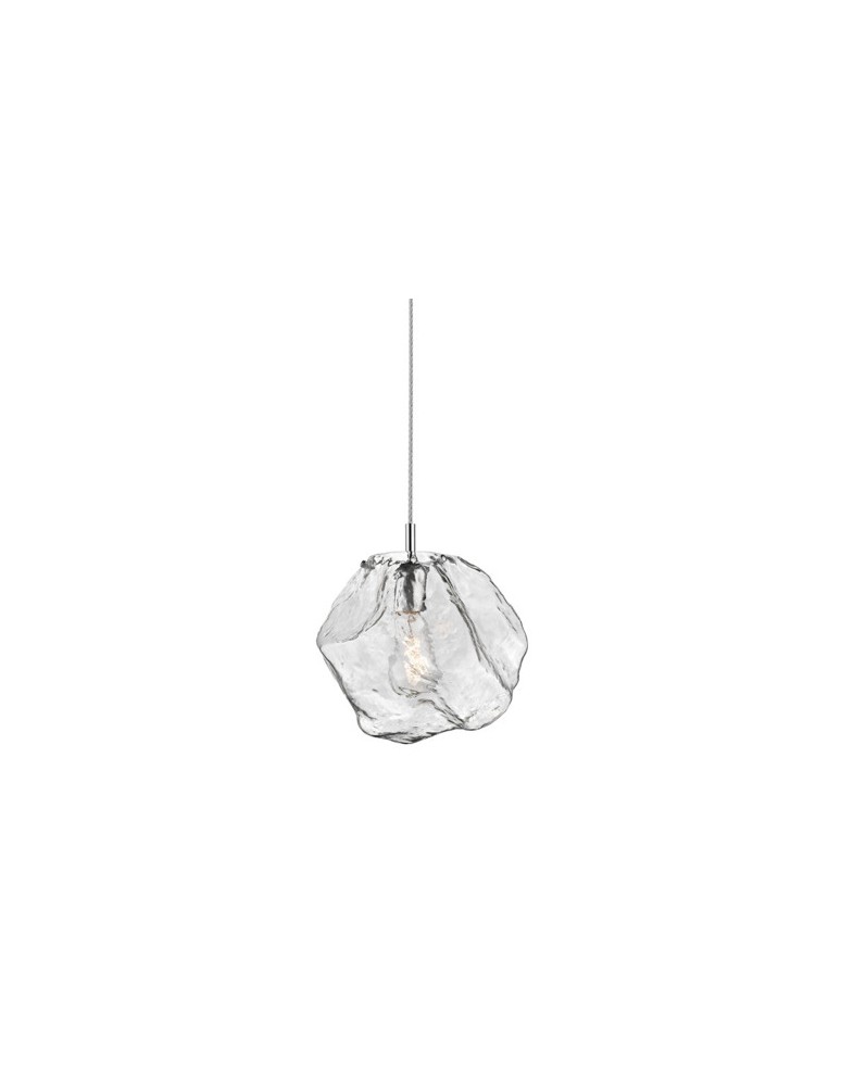 Pendant lamps - Zuma Line ROCK 1xE27 Chrome P0488-01A-F4AC Pendant. - product kolory-swiatla.pl 2