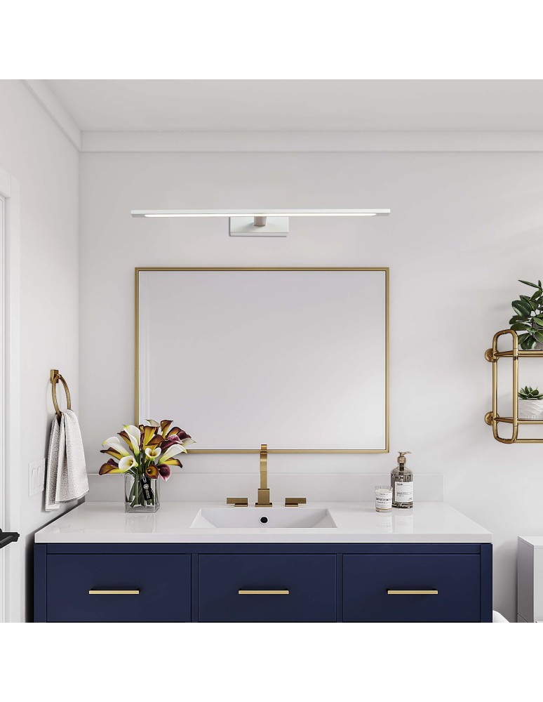 Bathroom wall lamps - Light Prestige Wall lamp Isla medium CCT 1xLED white IP44 GS-LWB-12W WH CCT - product kolory-swiatla.pl 2