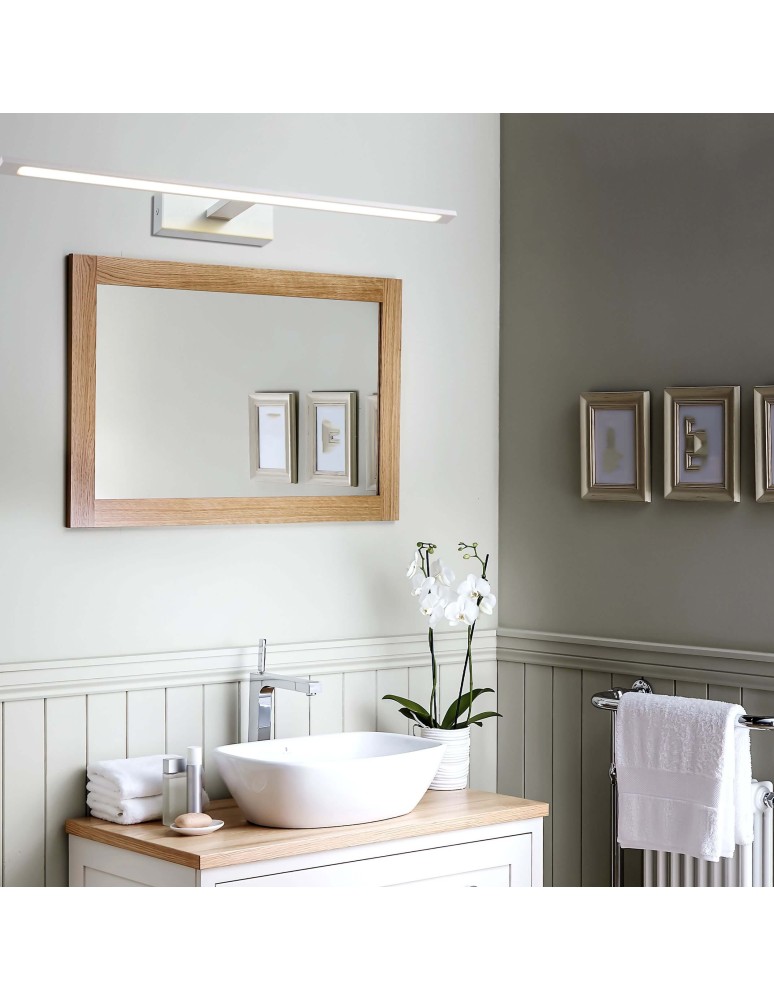 Bathroom wall lamps - Light Prestige Isla wall lamp white XXL with IP44 LED white GS-LWB-32W WH - product kolory-swiatla.pl 2