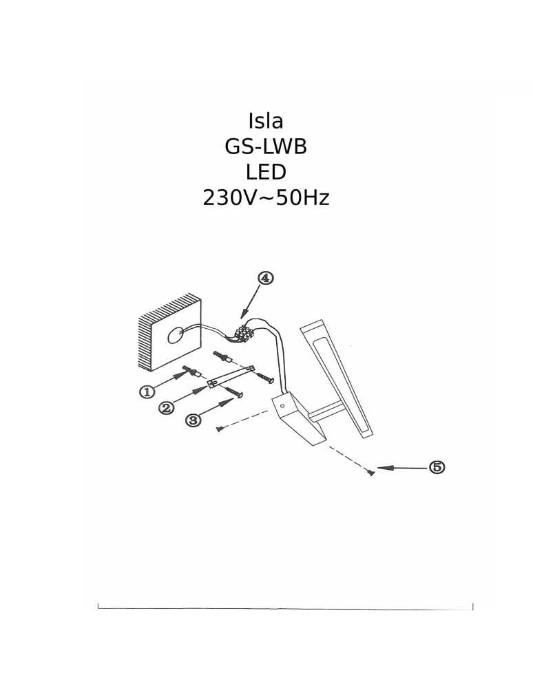 Bathroom wall lamps - Light Prestige Isla wall lamp white XXL with IP44 LED white GS-LWB-32W WH - product kolory-swiatla.pl 6
