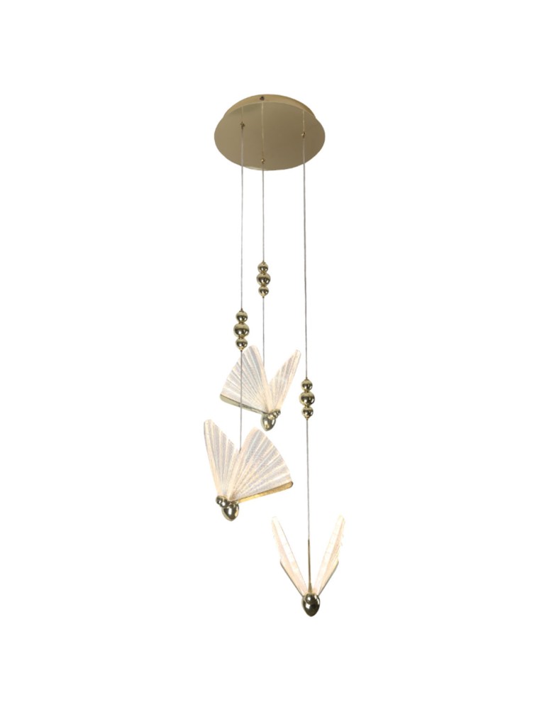 Designer pendant lamps - Light Prestige Mariposa 3xLED CCT pendant lamp LP-1715/3P - product kolory-swiatla.pl 3