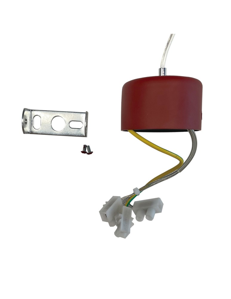 Single pendant lamps - Light Prestige Lungo 1xG9 pendant lamp LP-894/1P RED - product kolory-swiatla.pl 9