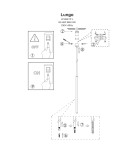 Single pendant lamps - Light Prestige Lungo 1xG9 pendant lamp LP-894/1P RED - product 11