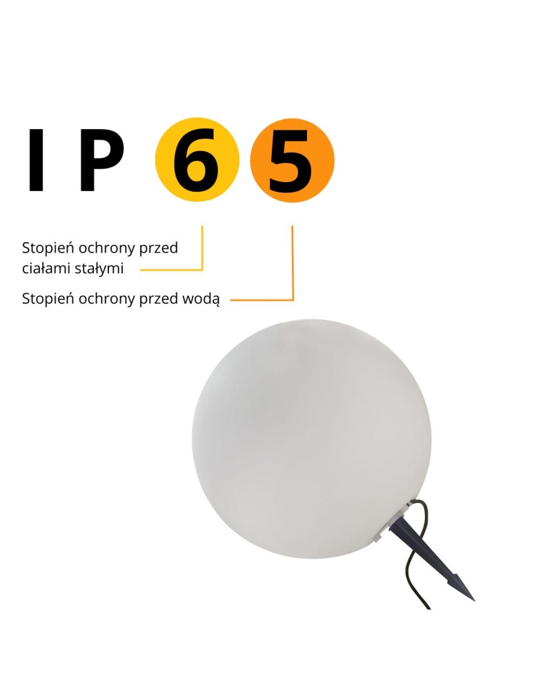 Garden balls - Light Prestige Garden lamp Gaja 30 cm 1xE27 LP-JH-1095-300 - product kolory-swiatla.pl 11