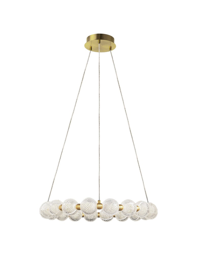 Pendant lamps spheres - Light Prestige Diamond 18 18xLED CCT gold pendant lamp LP-2202/18P GD. - product kolory-swiatla.pl 1