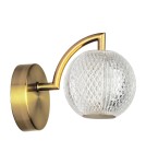 Wall lamps spheres - Light Prestige Wall lamp Diamond 1xLED CCT gold LP-2202/1W GD. - product 1