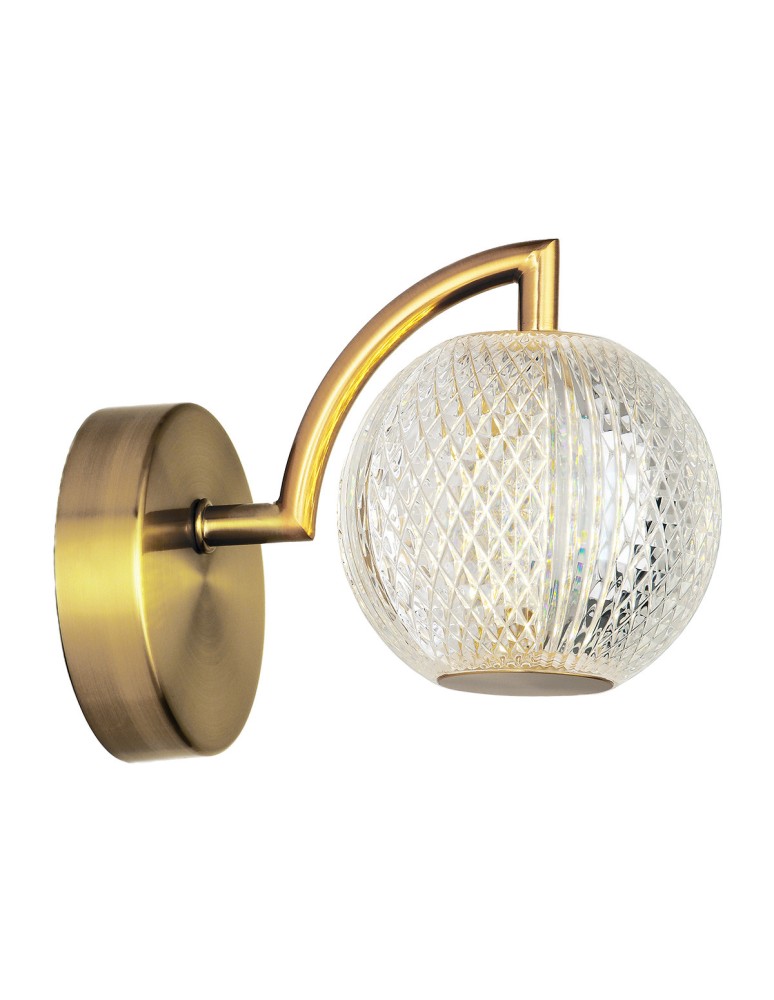 Wall lamps spheres - Light Prestige Wall lamp Diamond 1xLED CCT gold LP-2202/1W GD. - product kolory-swiatla.pl 3