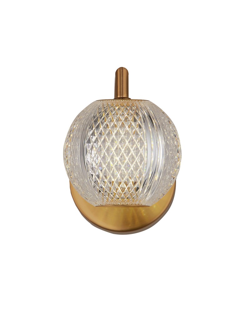 Wall lamps spheres - Light Prestige Wall lamp Diamond 1xLED CCT gold LP-2202/1W GD. - product kolory-swiatla.pl 5