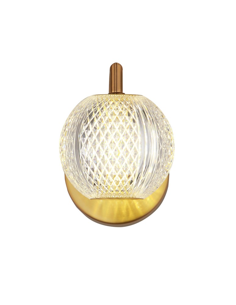 Wall lamps spheres - Light Prestige Wall lamp Diamond 1xLED CCT gold LP-2202/1W GD. - product kolory-swiatla.pl 6