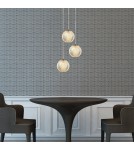 Triple pendant lamps - Light Prestige Diamond 3 3xLED CCT gold pendant lamp LP-2202/3P GD - product 2