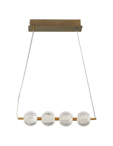 Light Prestige Diamond 4 4xLED CCT gold pendant lamp LP-2202/4L GD
