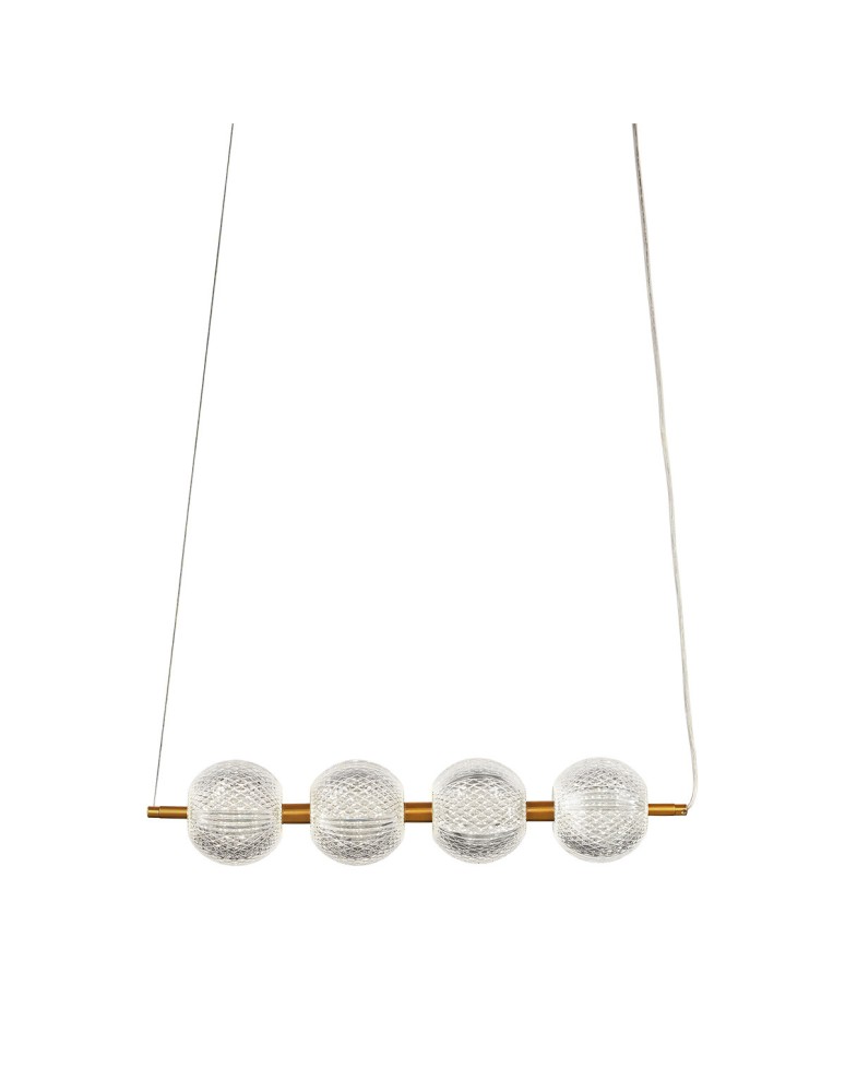 Pendant lamps over the island - Light Prestige Diamond 4 4xLED CCT gold pendant lamp LP-2202/4L GD - product kolory-swiatla.pl 8