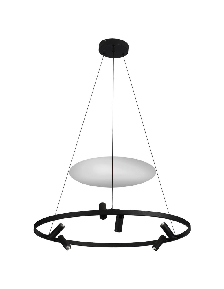 Designer pendant lamps - Light Prestige Almeria pendant lamp 6xLED black LP-907/1P BK - product kolory-swiatla.pl 1