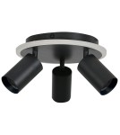 Adjustable ceiling lamps - spots - Light Prestige Plafond Parma 3xGU10 + 1xLED CCT black LP-0612/3C Round BK - product 2