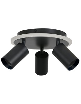 Light Prestige Plafon Parma 3xGU10 + 1xLED CCT czarna LP-0612/3C Round BK - produkt 2