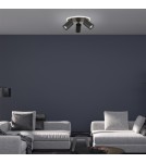 Adjustable ceiling lamps - spots - Light Prestige Plafond Parma 3xGU10 + 1xLED CCT black LP-0612/3C Round BK - product 5