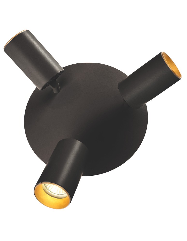 Adjustable ceiling lamps - spots - Light Prestige Plafond Parma 3xGU10 + 1xLED CCT black LP-0612/3C Round BK - product kolory-swiatla.pl 8