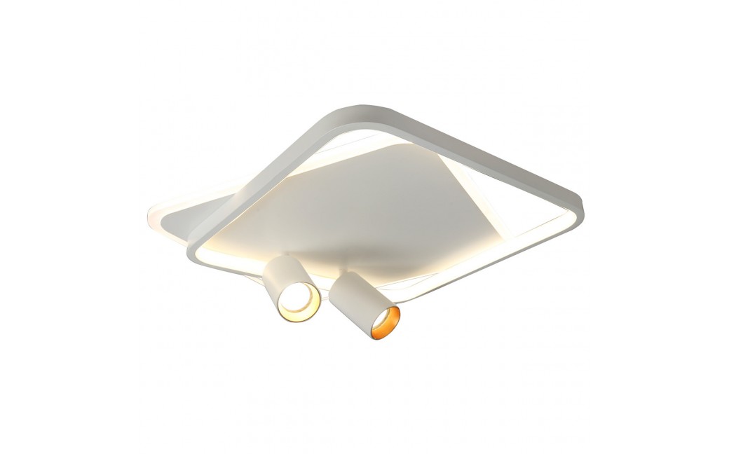 Light Prestige Plafon Parma 2 2xGU10 + 1xLED CCT biały kwadrat LP-0612/2C Square WH