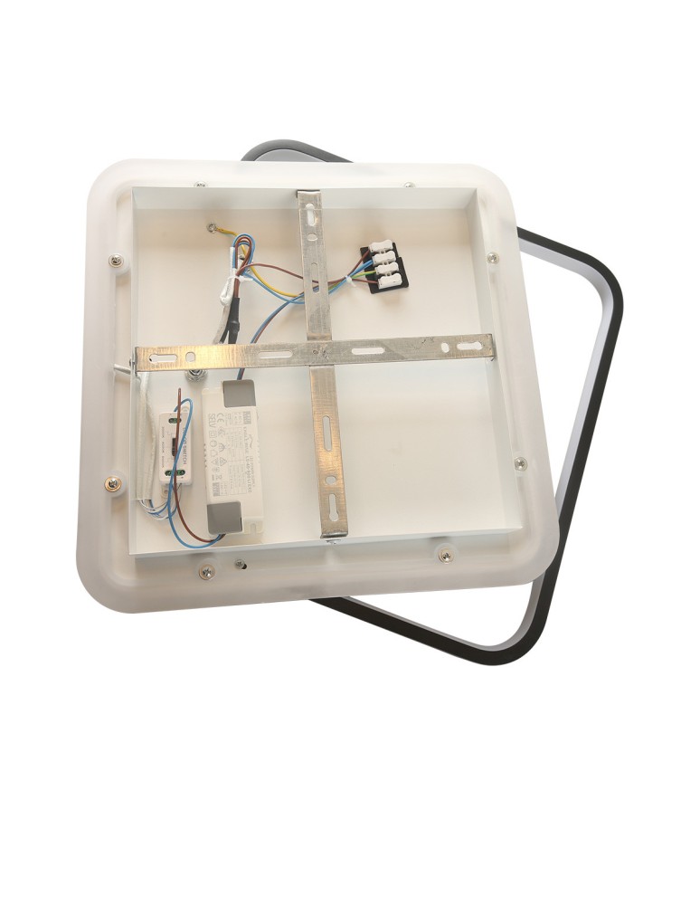 Adjustable ceiling lamps - spots - Light Prestige Plafond Parma 2 2xGU10 + 1xLED CCT square black LP-0612/2C Square BK - product kolory-swiatla.pl 10