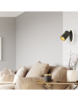 Light Prestige Spot Parma 1 1xGU10 + 1xLED CCT black LP-0612/1WS BK - product 2