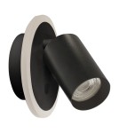 Adjustable wall lamps - Light Prestige Spot Parma 1 1xGU10 + 1xLED CCT black LP-0612/1WS BK - product 5