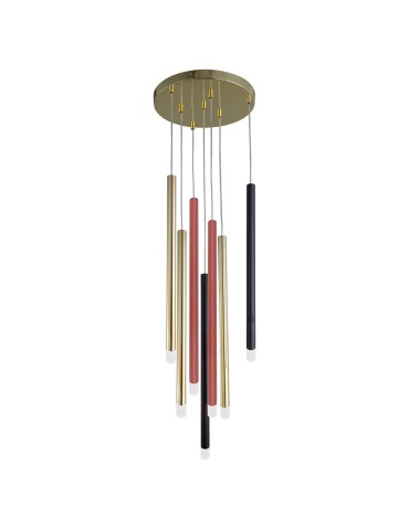 Light Prestige Lungo pendant lamp 7xG9 mix color LP-894/7P MIXED