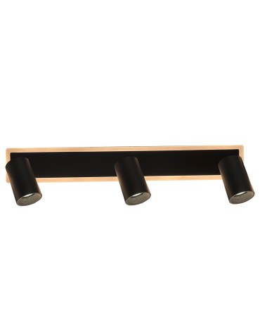 Light Prestige Spot Parma 3 3xGU10 + 1xLED CCT black LP-0612/3WS BK